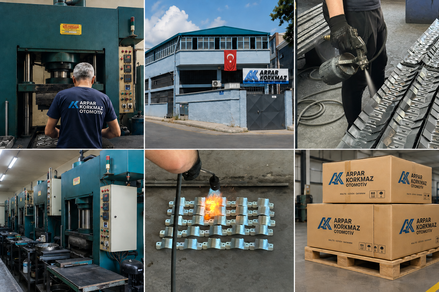 Arpar Korkmaz Otomotiv production facility and manufacturing processes